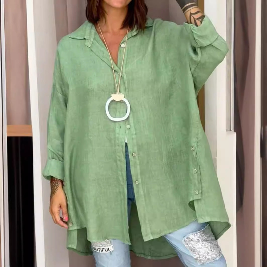 Zephina - Oversized Button Shirt