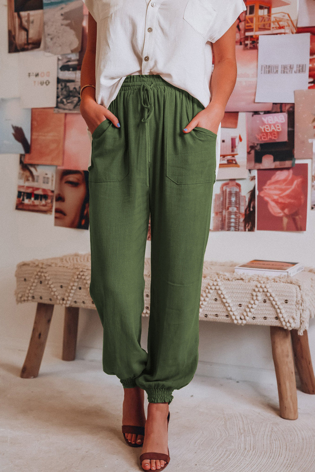 Kaeli – Elegant Drawstring Pants