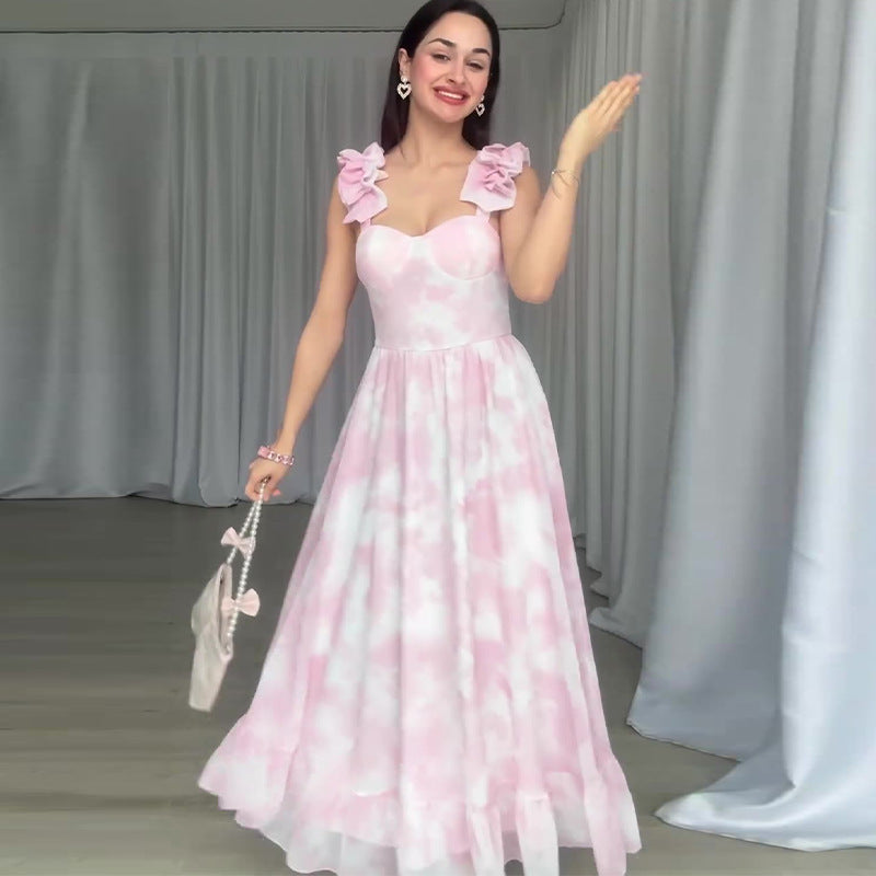 Lovia - Ruffled Midi Dress