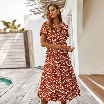 Faelina - Printed Summer Dress