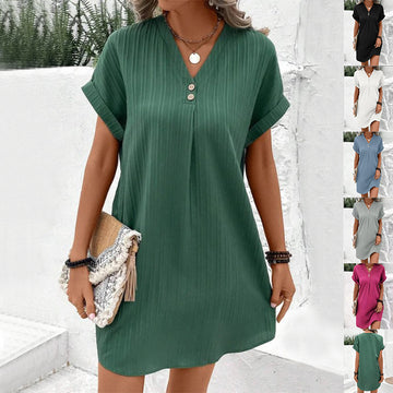 Carina - V-Neck Spring Dress