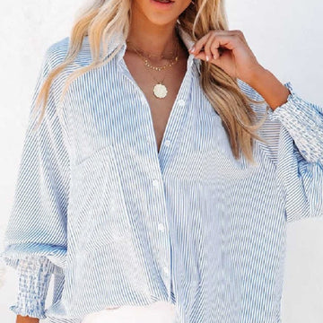 Quinlee Stripe Relaxed Shirt