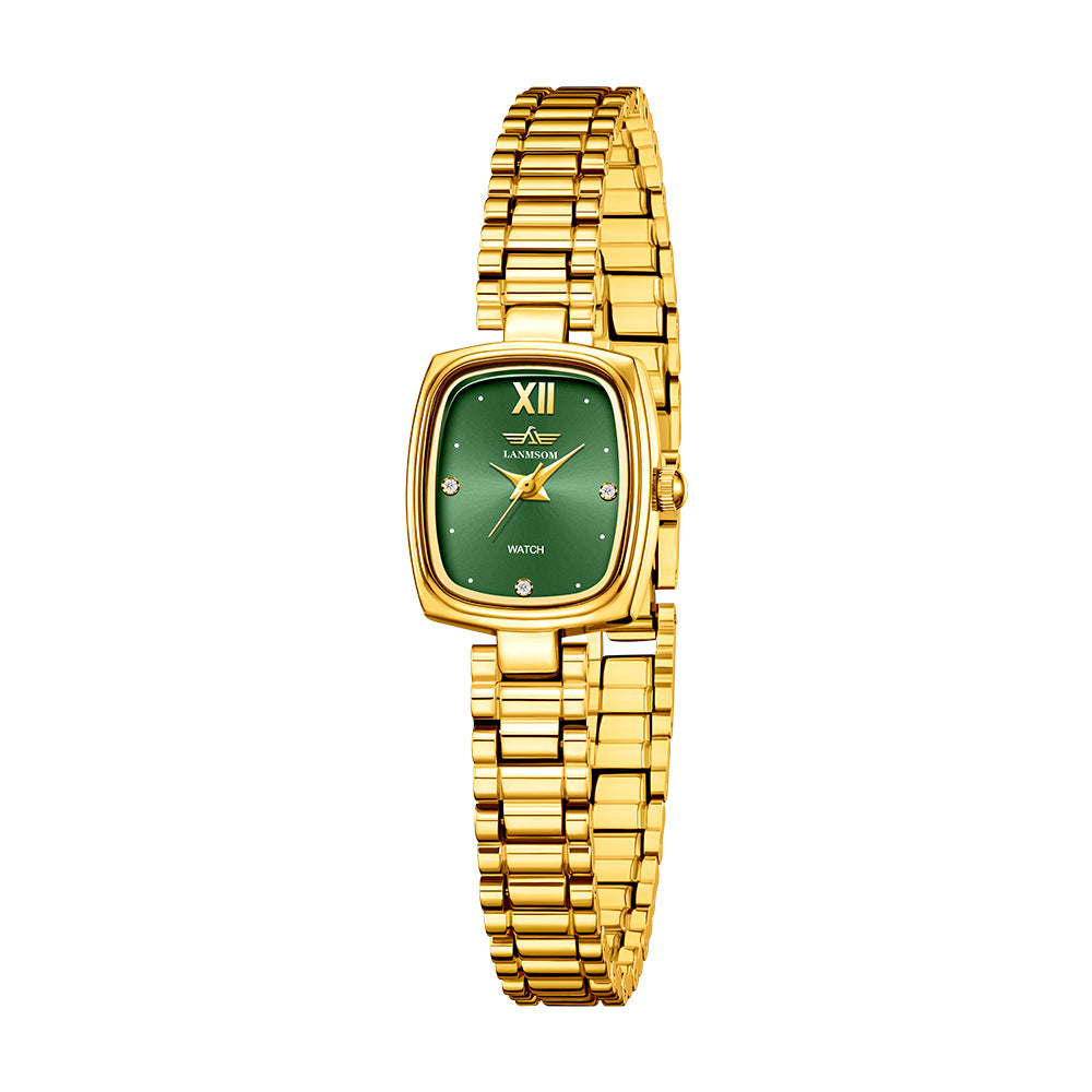 Petite Gold Watch